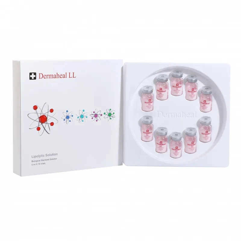 Dermaheal ll Lipo LAX solución de disolución de grasa eficaz disminución de la anticelulitis Exceso de peso