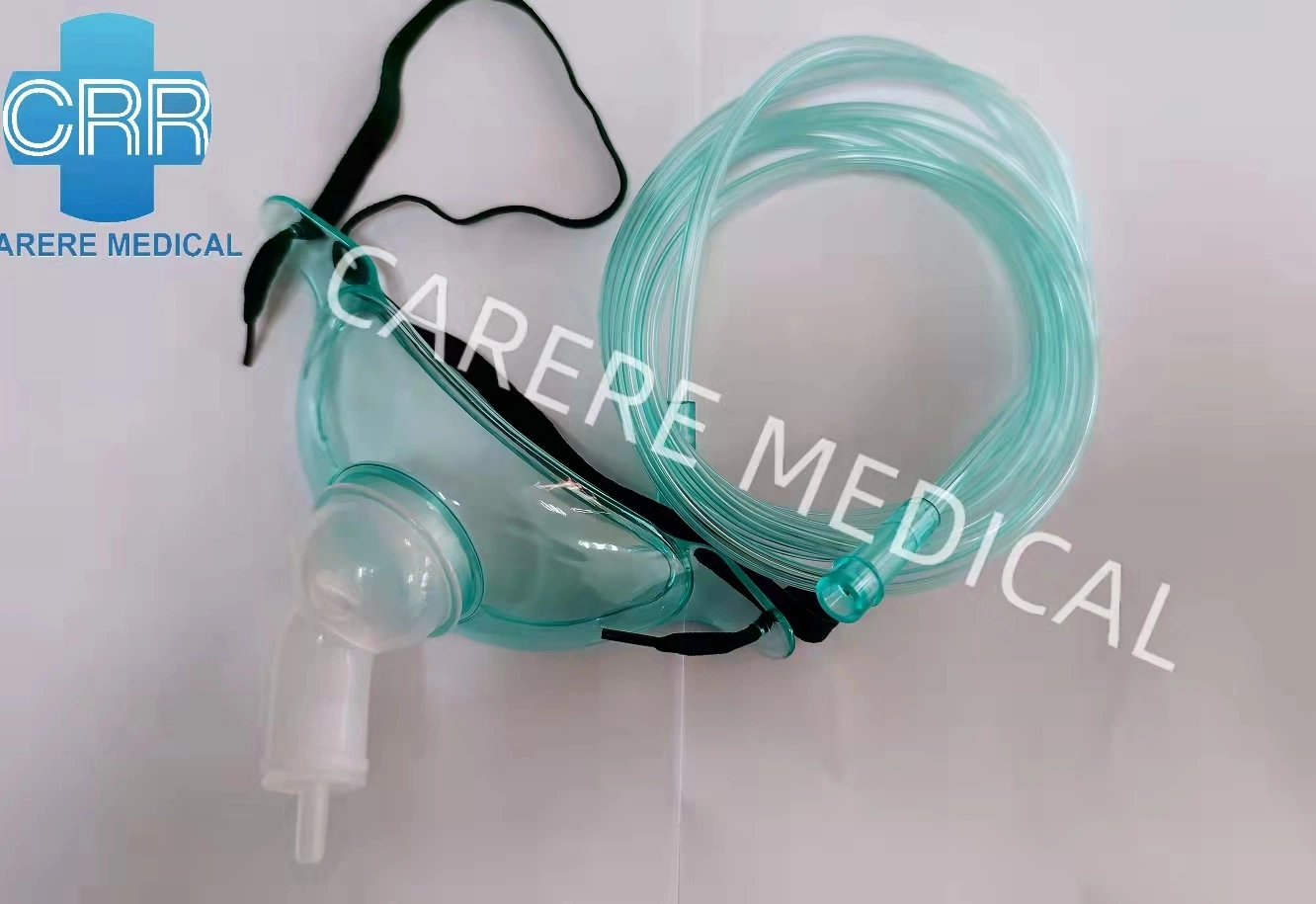 Factory Price Medical PVC Material Disposable Anesthestic Mask Trach Mask Oxygen Masks with Tubing Have Full Sizes with CE ISO