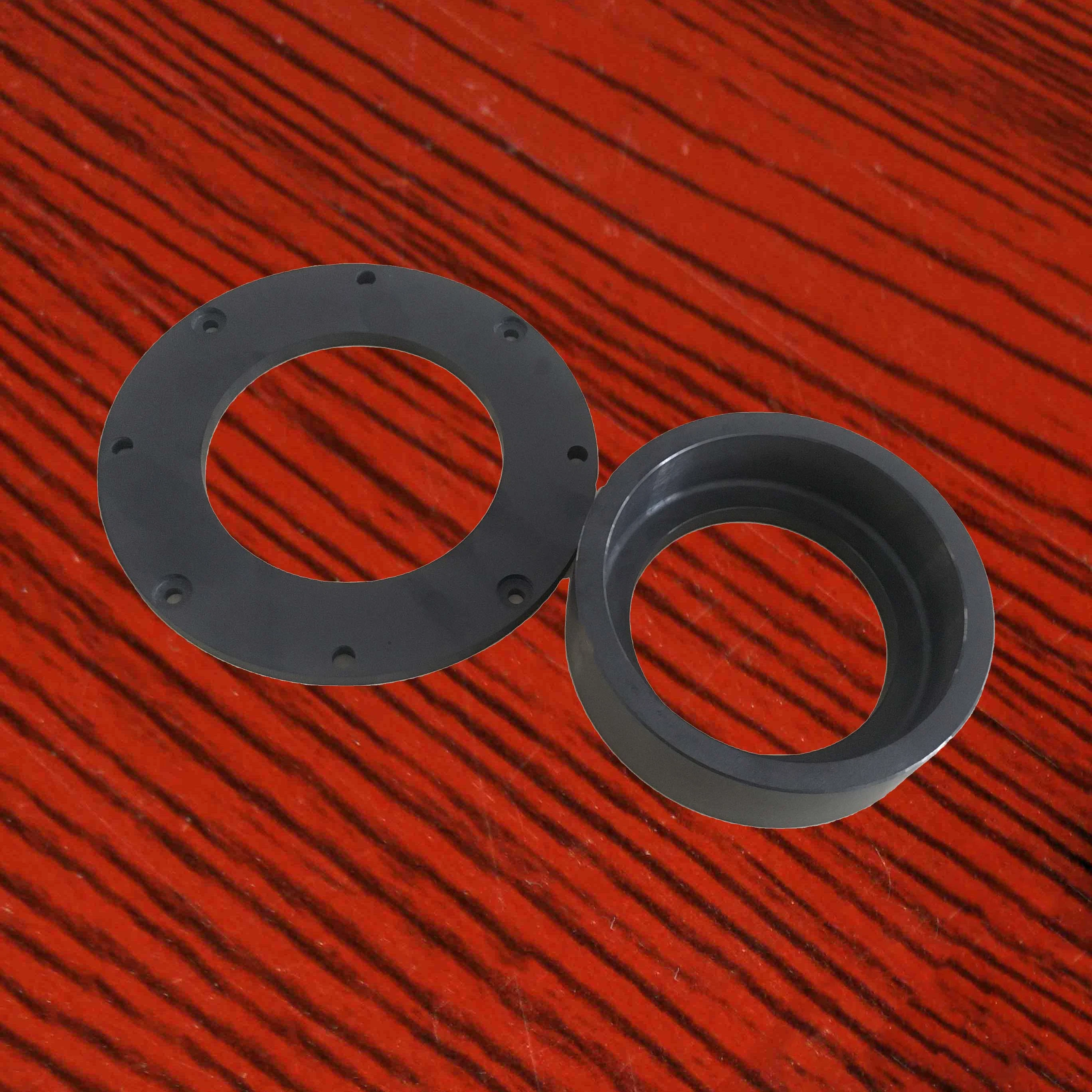 Sgj Customized High Temperature Machining Ceramic Parts Silicon Nitride Si3n4 Insulating Seal Ring