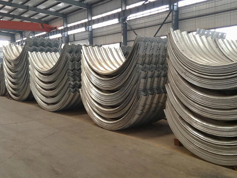 Large Diameter Corrugated Galvanized Metal Culvert Steel Pipe for Road Culverts Tunnels