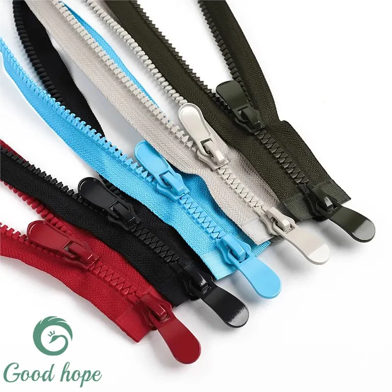 8#Zipper High Quality Color Double Open Zipper Big Teeth Big Plastic Garment Resin Zipper