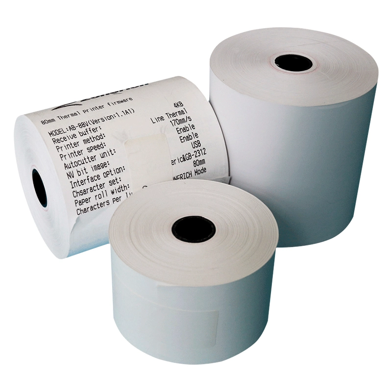 4 Inch Thermal Paper Roll 80mm Manufacturer Thermal Sticker Label Rolls