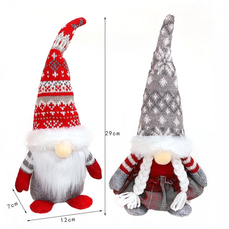 Christmas Ornaments Christmas Gnome Plush Navidad Decoration