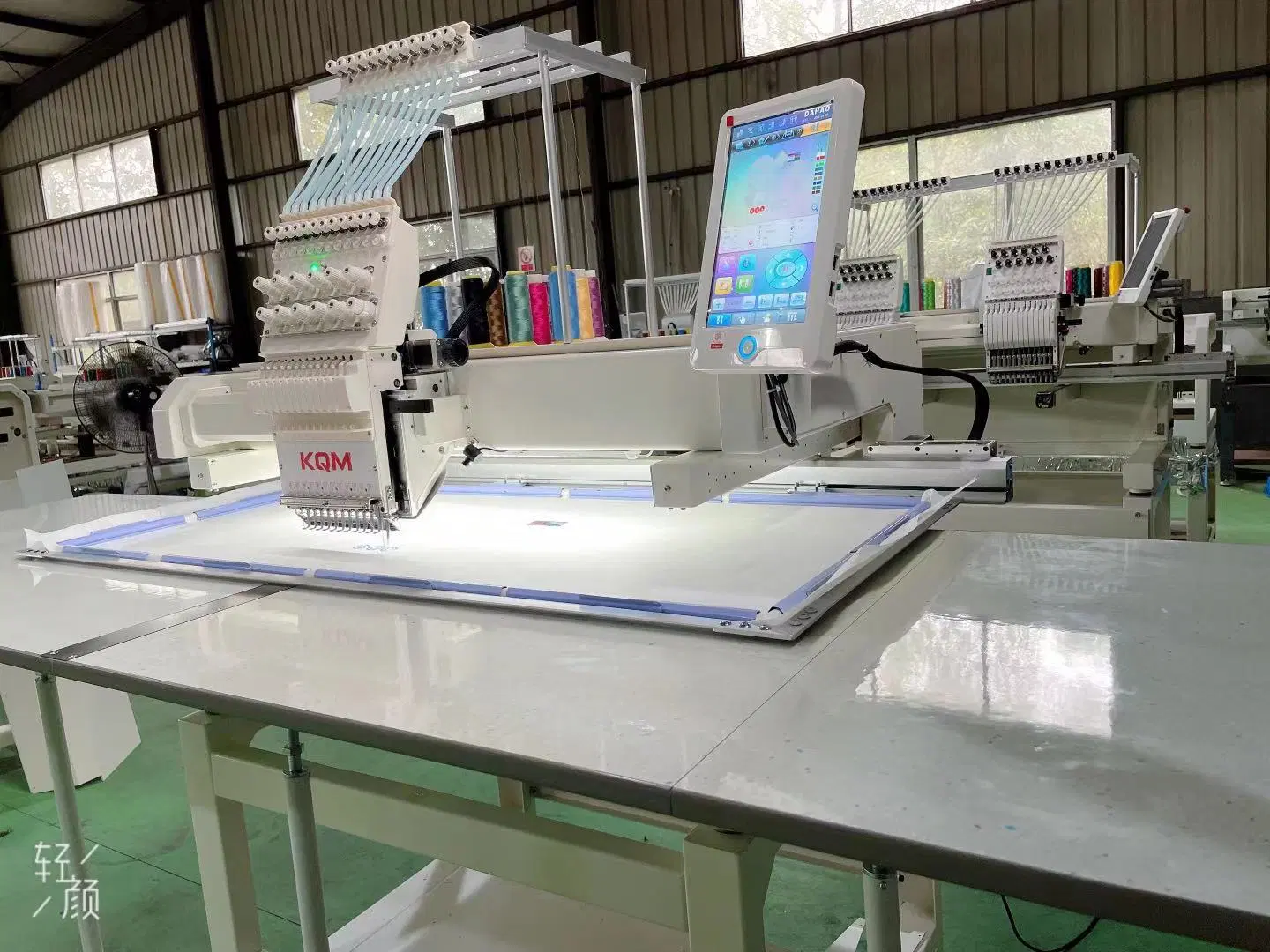 Single Head High Speed Large Area Computerized Flat Embroidery Machine for Embroidery Machine in China with Sewing Machine