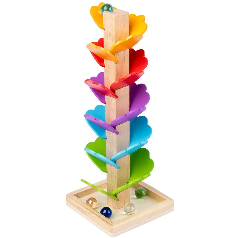جمعية الترفيه في INS Rainbow Music Tree Colour Recognition في التعليم المبكر ألعاب خشبية