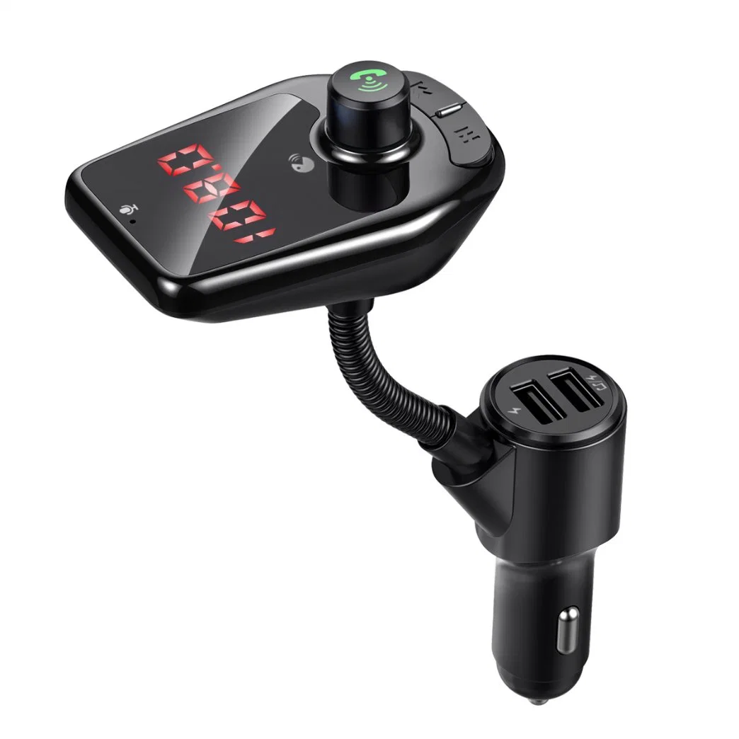 Top Seller New Product Ideas 2021 Car Charge Wireless Charging for Mobile Phones Car Charger Cigarette Lighter Dual USB Car Charger