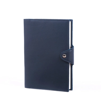 Pebbled PU A5 Notepad with Pen Loop