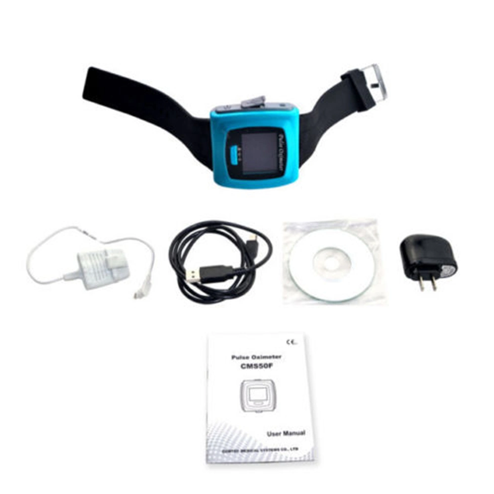 Handheld Medical Color Display Blood Testing Equipment Electronic Blood Analysis Machine Portable Wrist Pulse Oximeter