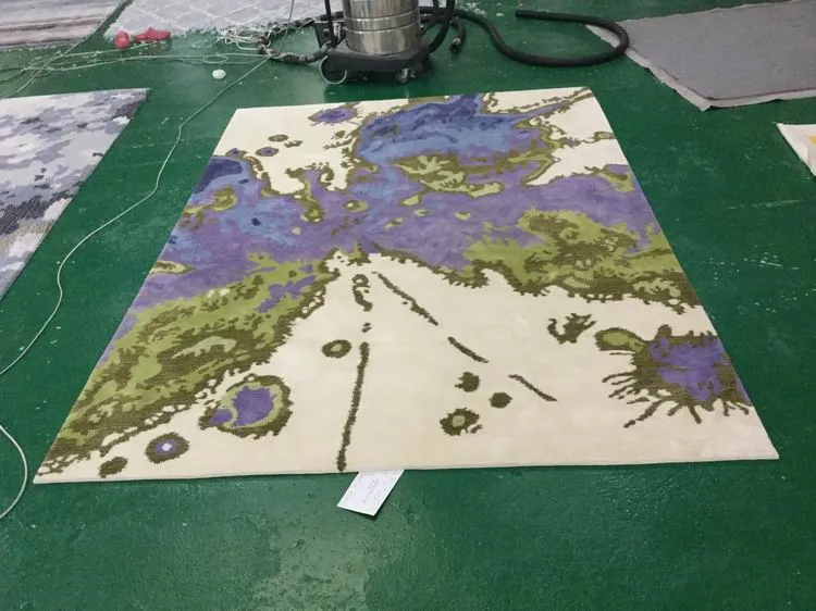 Factory Price Carpet for Hotel Lobby Handtufted Making by Hand