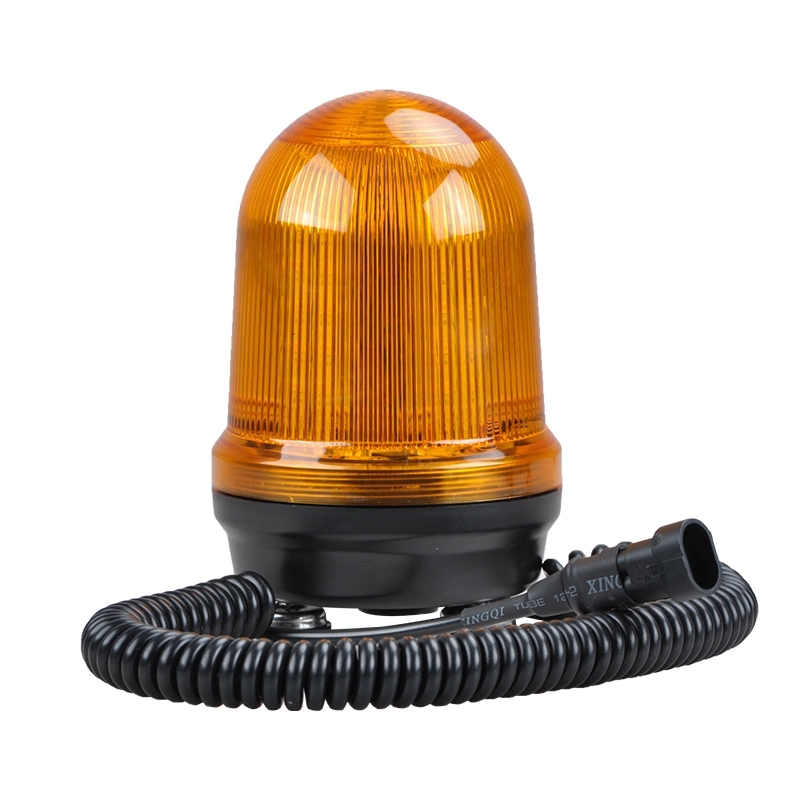 Forklift Parts Magnetic Car Emergency Amber Alarm LED Strobe Warning Light