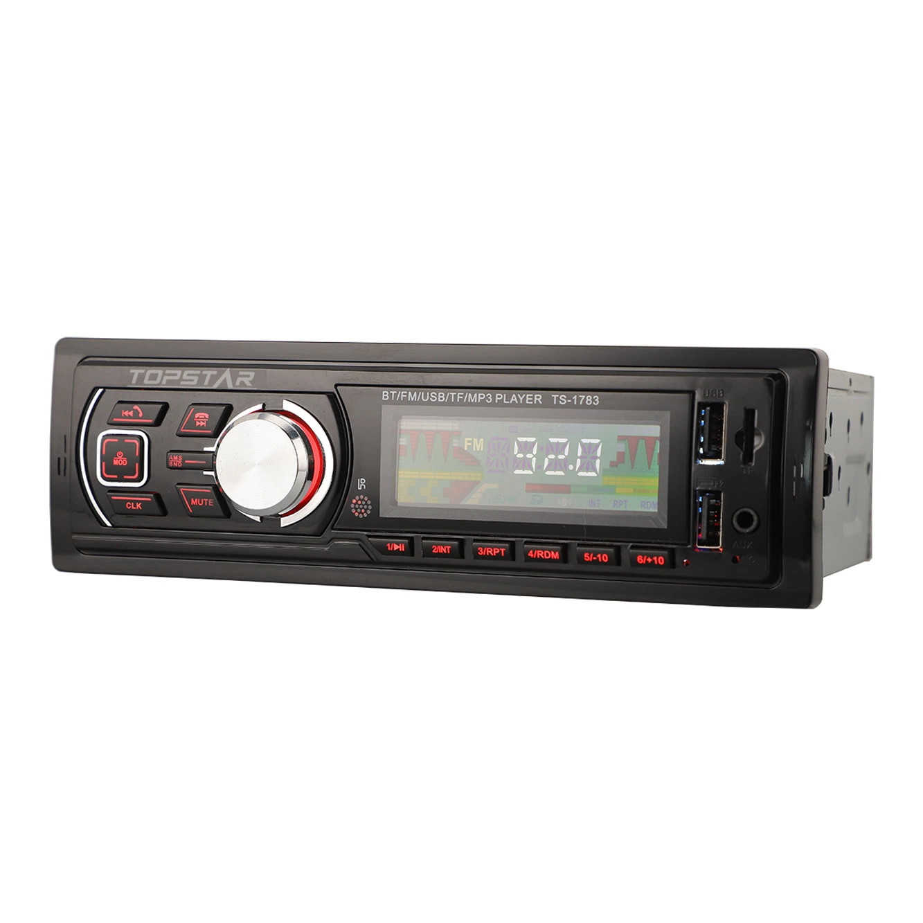 Auto Audio MP3 Player to Car Stereo Car Video Player One DIN Fixed Panel Car MP3 Player with Bluetooth Car Radio