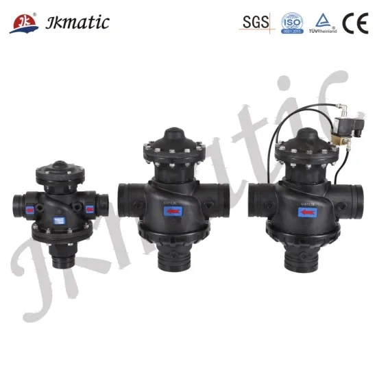 2 Inch Automatic Backwash Valve / Tee Valve / 2 Two Position / 3 Three Way Valves for Nozzle Protection Automatic Disc Filter