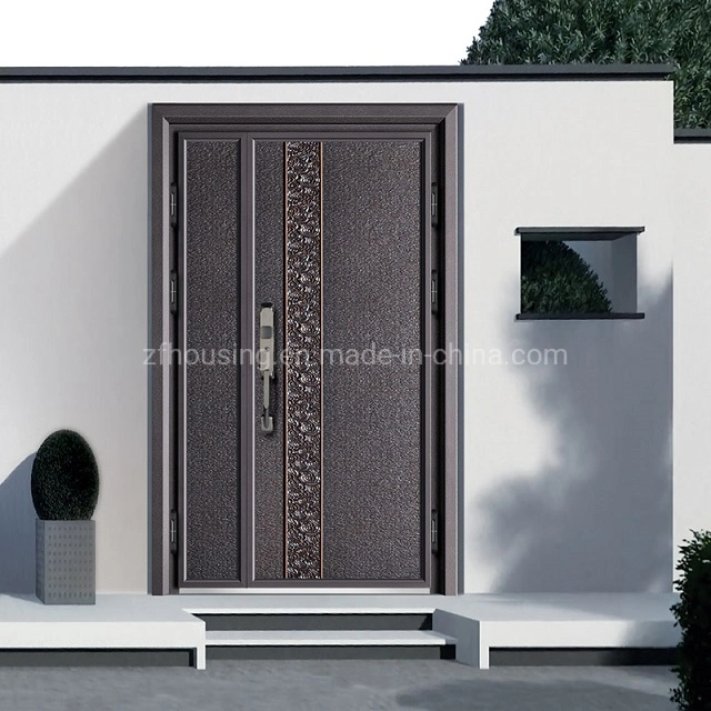 Los materiales de construcción exterior de la entrada de alta calidad de la puerta de la puerta de aluminio no estándar de Villa