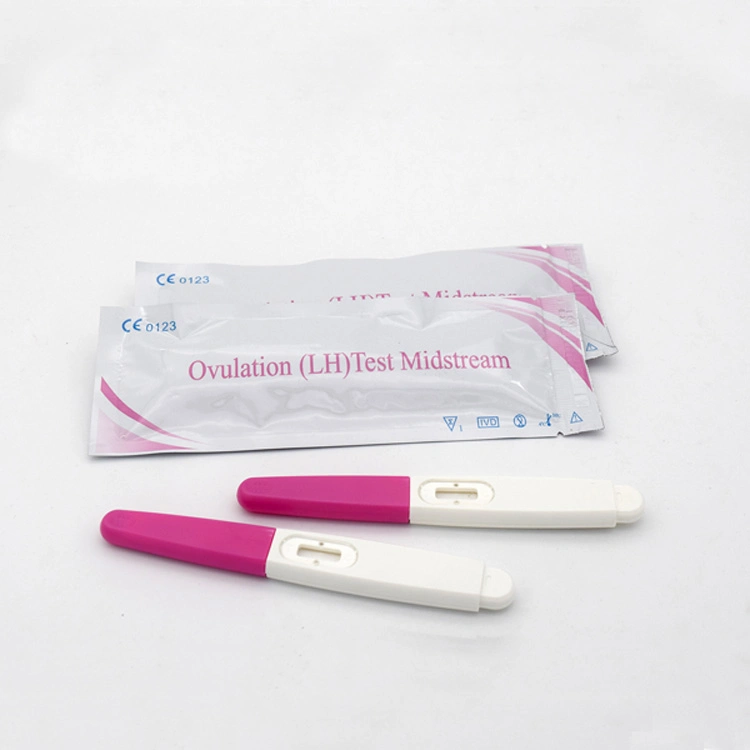 Midstream Type Urine Lh/HCG/Fsh Ovulation Fertility Hormone Test Strip