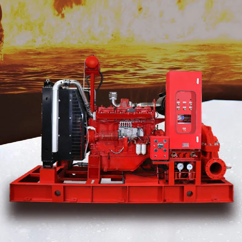 Diesel Water Pump Set for Fire Fighting System Cast Iron with CE Certificate