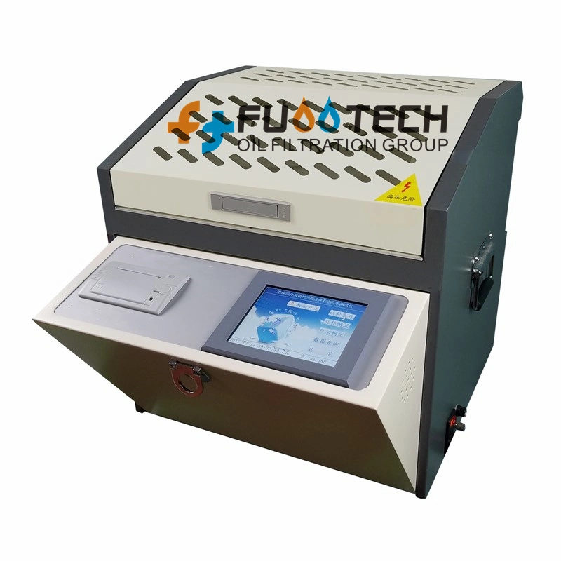 Fuootech ASTM D924 Insulating Oil Tan Delta Test System Oil Dielectric Loss Tester