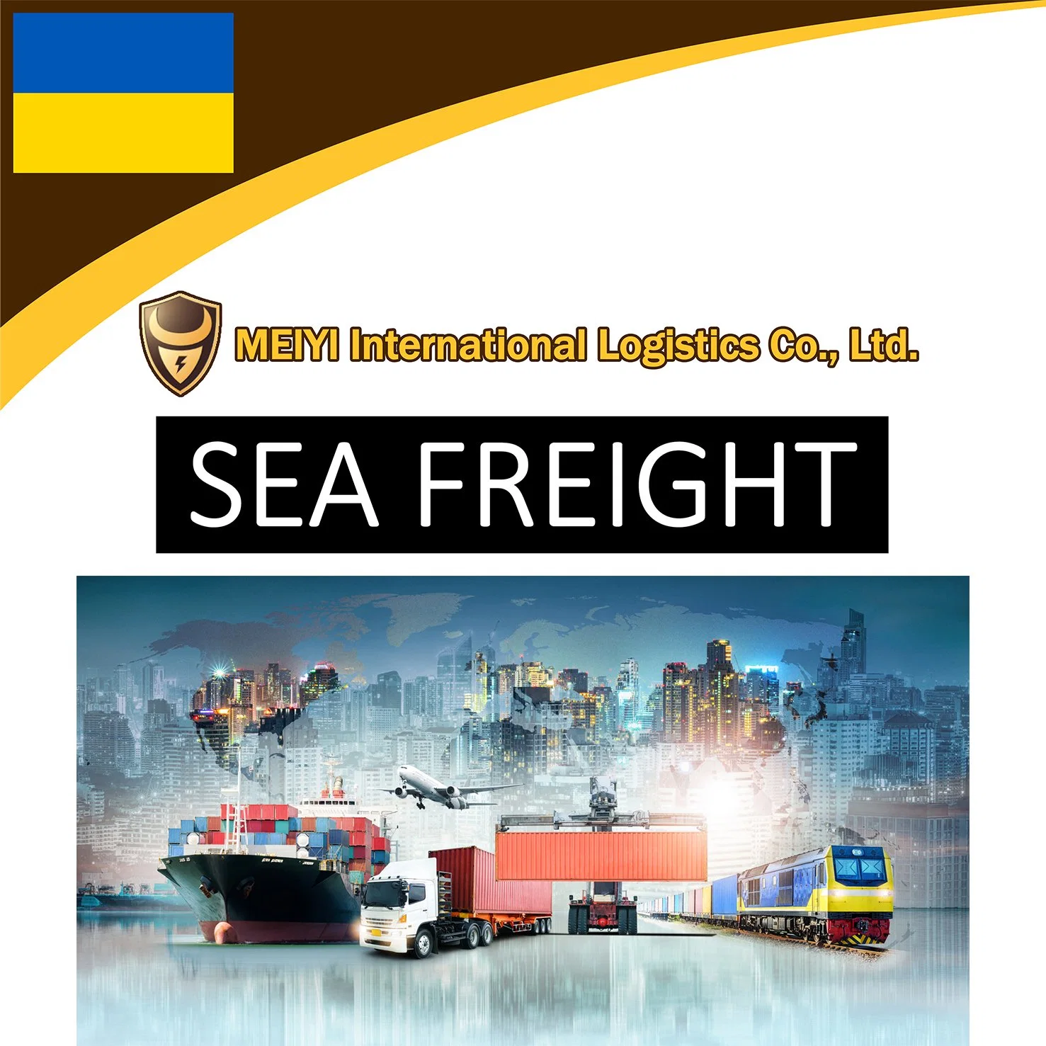 Offrir de service de logistique pour les acheteurs Alibaba à l'Ukraine et de conteneur d'expédition de fret aérien et maritime de l'air sea shipping