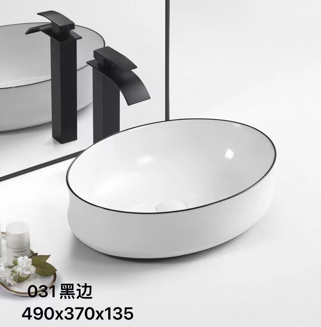 China Wholesale/Supplier Sanitary Ware Ceramic Bathroom Sink with Pedestal - Lavatory Washbasin