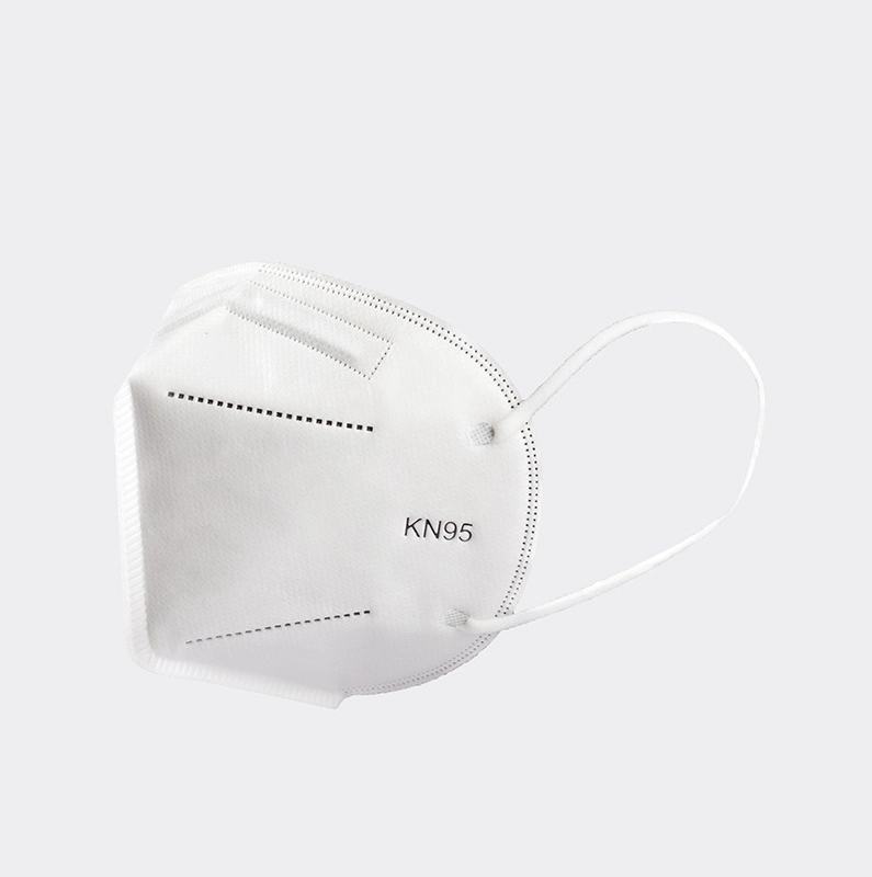 FFP2 /KN95 Disposable Anti Haze Flat-Fold Face Mask with 4/5 Ply of Product Structure Design OEM Professional Face Mask Manufacturer FFP2 Wide Ear-Loop