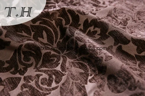 Dyeing Chenille Jacquard Fabric for Chair and Sofa (FTH32093)