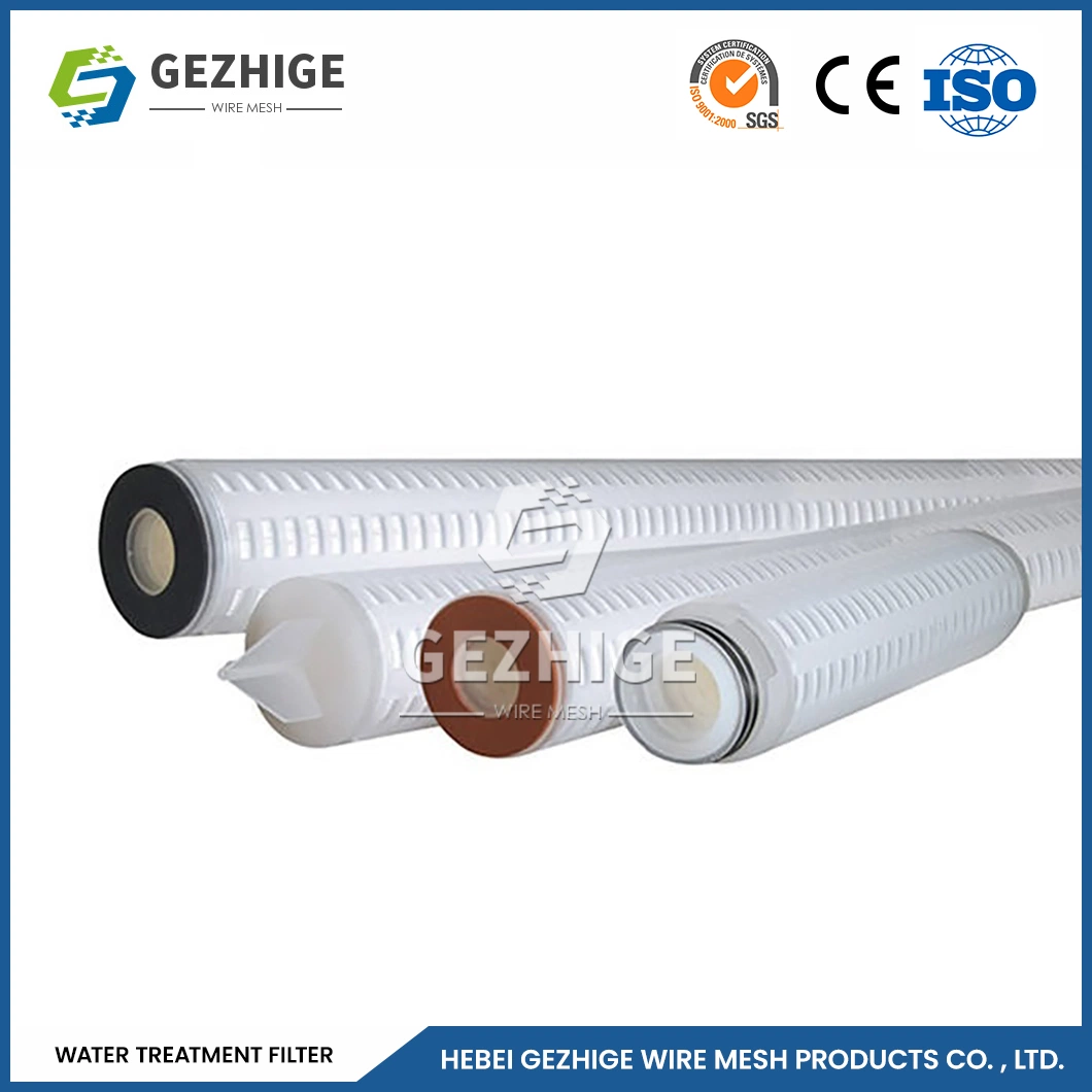 Gezhige PP tratamiento de agua cartucho Mayorista/Proveedor gravedad fácil de usar Filtros de agua de purificación China 40 temperatura de funcionamiento filtro Micron de 10" Cartuchos