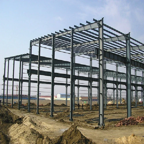 Industrial Metallic Framed Structure Building Construction