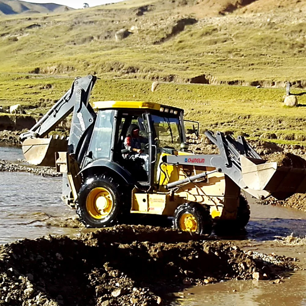 Front and Rear Dump New Changlin Nude Packed Sideshift Small Loader