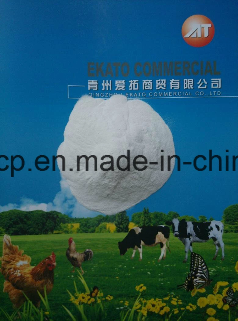 Polvo blanco Piensos fosfato dicálcico el 18% (DCP)