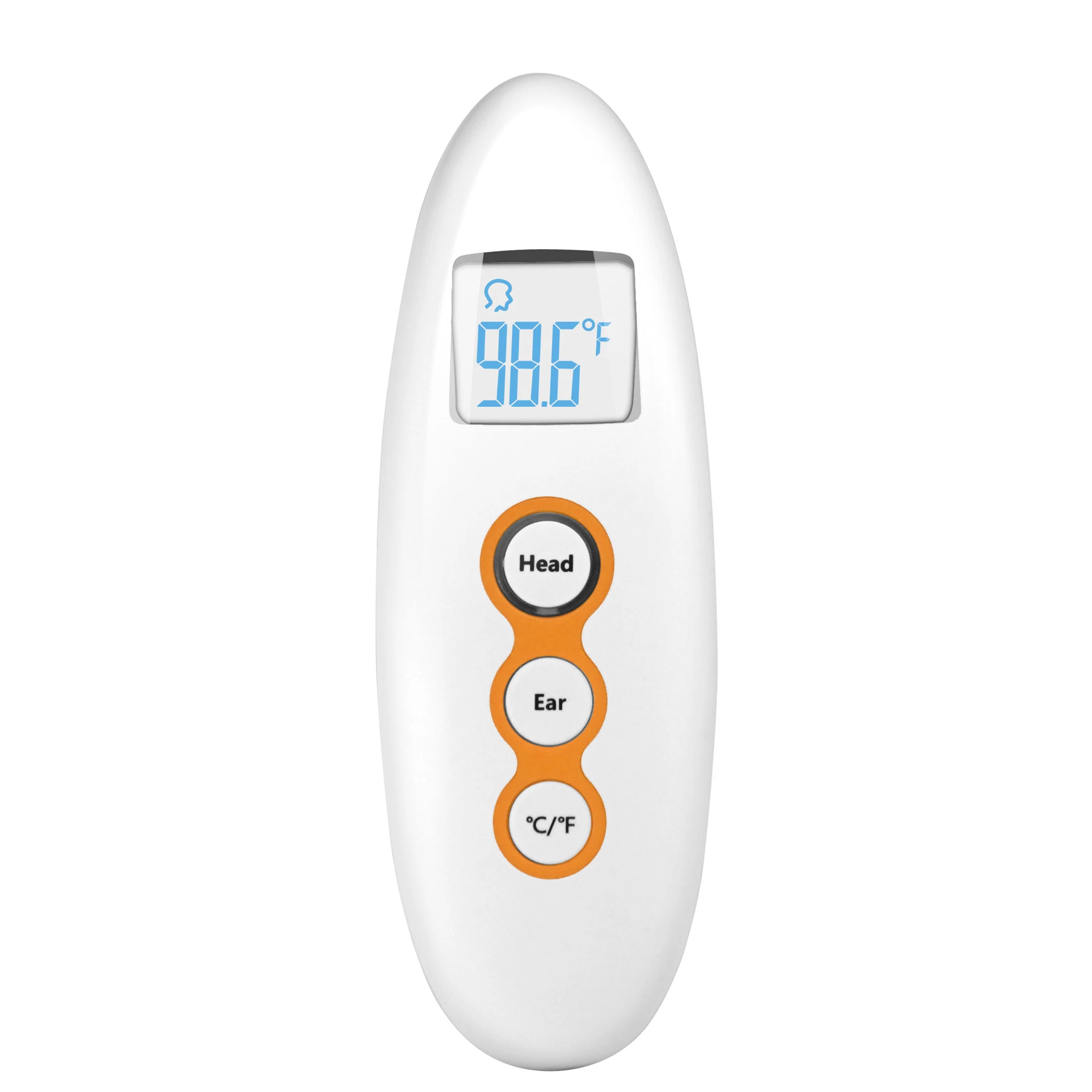 Household Head Beeper Flexible Forehead LCD Baby Digital Thermometer