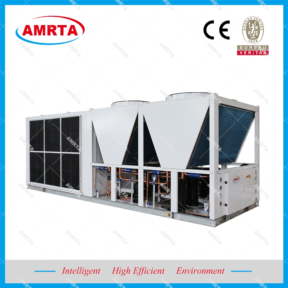 Customized Vertical Free Cooling Heat Recovery (Energy Recovery) Dx Rooftop Packaged Unit with Stainless Steel HVAC System Tent Air Conditioner