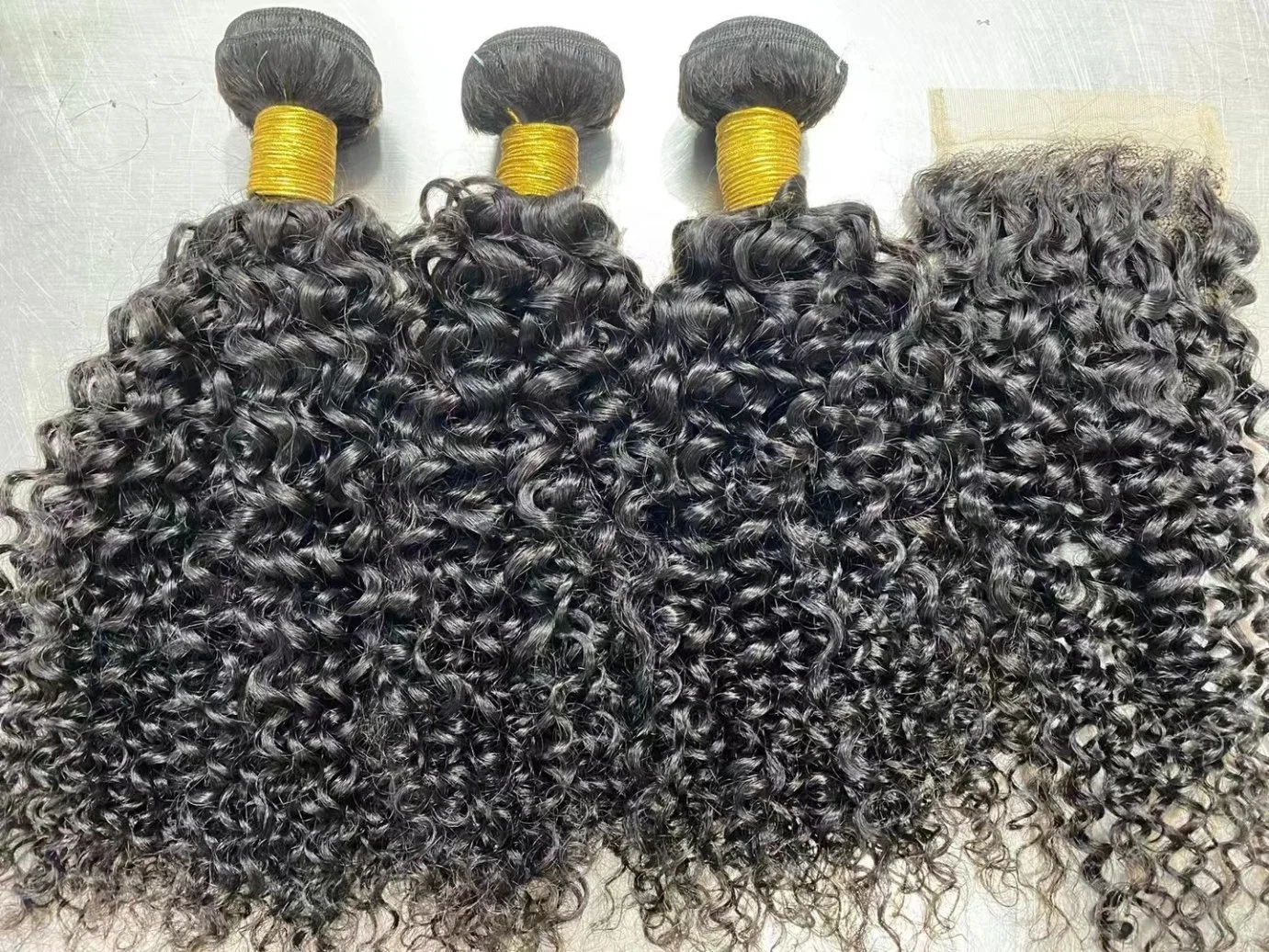 Mayorista/Proveedor de fábrica materias Remy Cabello Humano Brasil baratos paquetes de Extensiones de Cabello