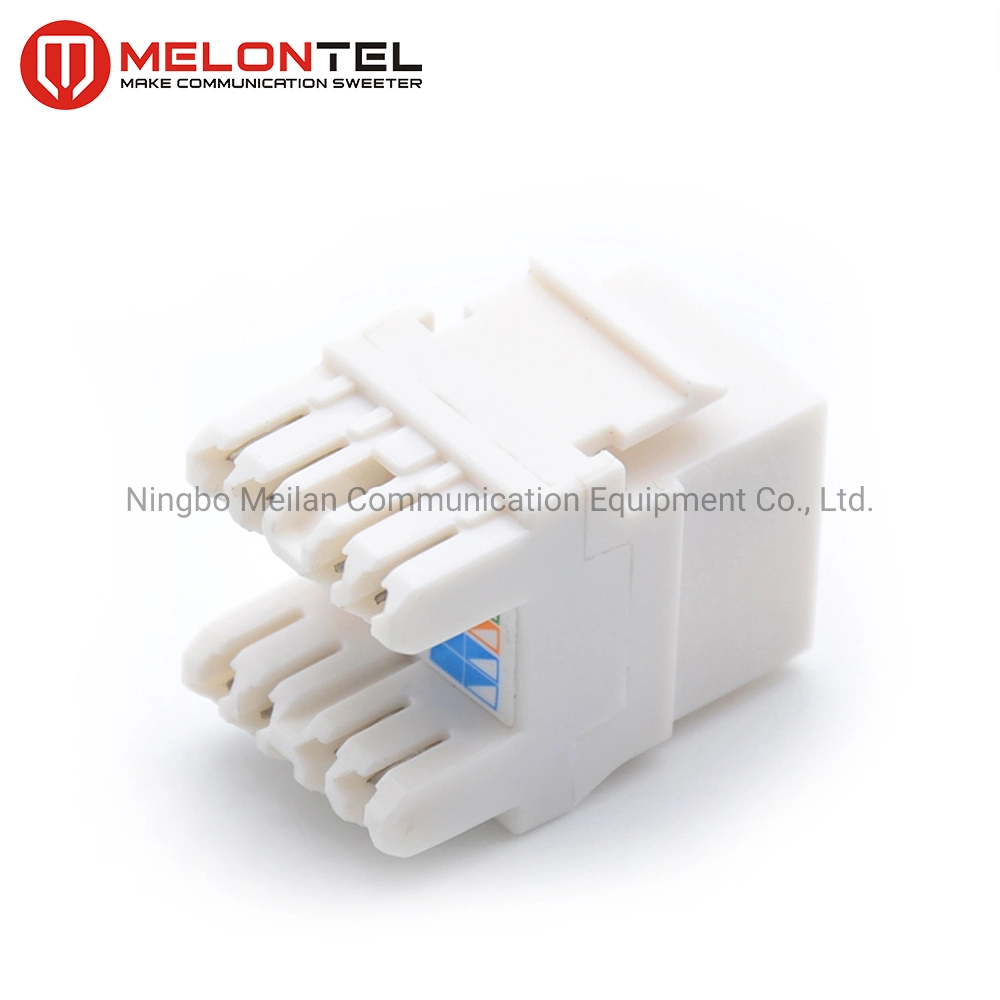 180 Degré RJ45 Cat5e UTP CAT6 femelle Jack Keystone