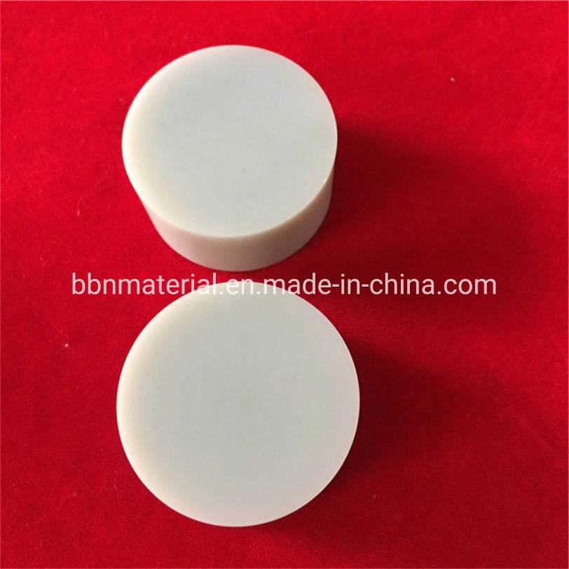 High Thermal Conductivity Machinable Custom Aln Block Alumina Nitride Ceramic Thick Disc Electronic Application Used