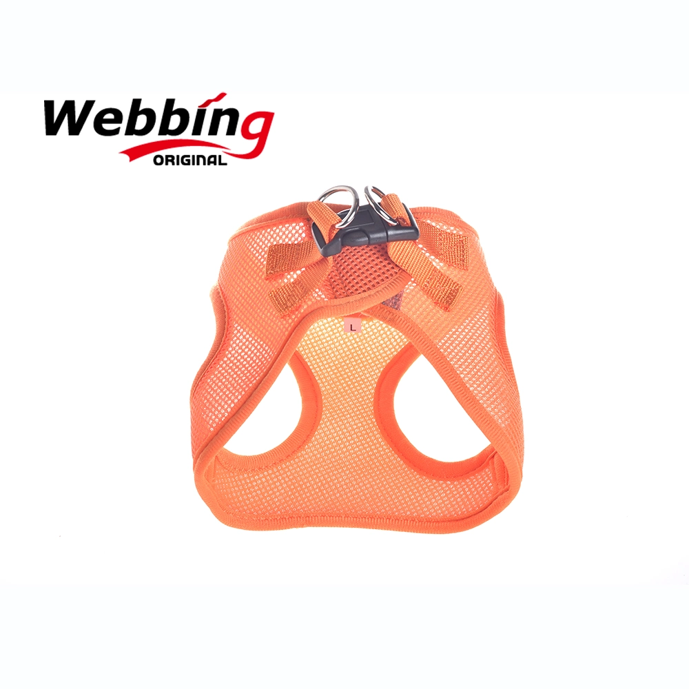 Original cincha muestra gratuita Popular Wholesale/Supplier Mesh Training Pet Dog Arnés para perros pequeños y caminantes