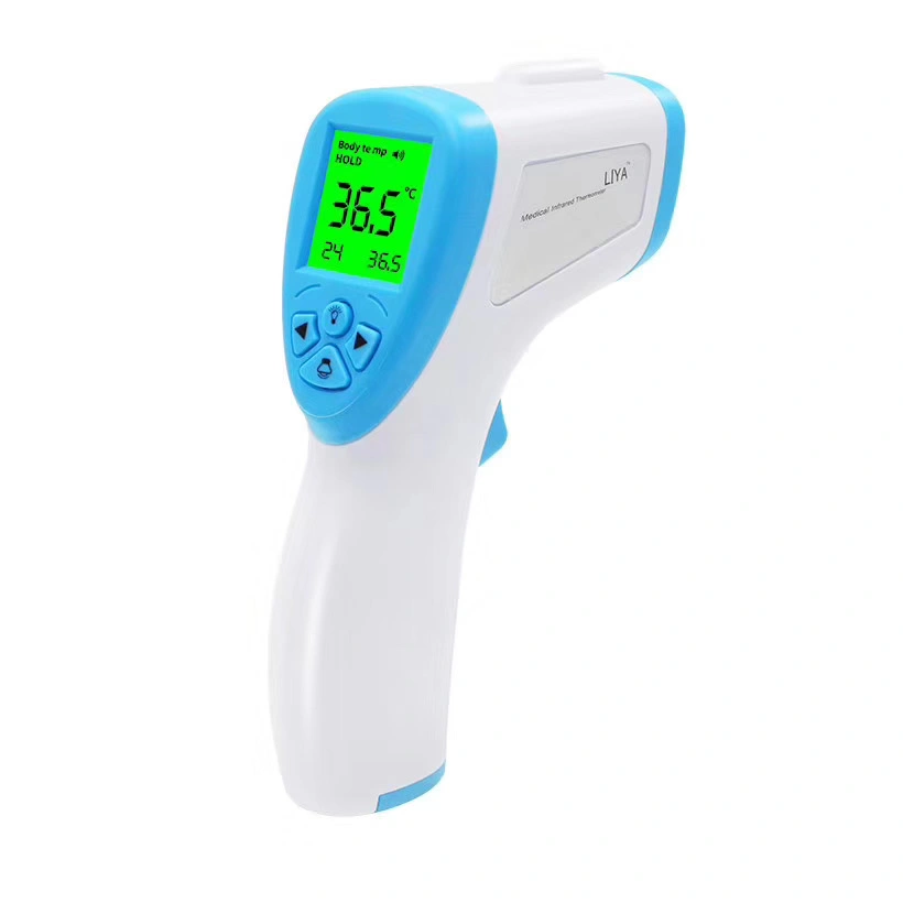 Thermomètre infrarouge numérique front plus précis du corps thermomètre de température temporel