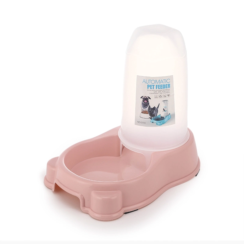 Tc3076 Mascotas perro Alimentador automático de agua de la cuchara de almacenamiento de alimentos