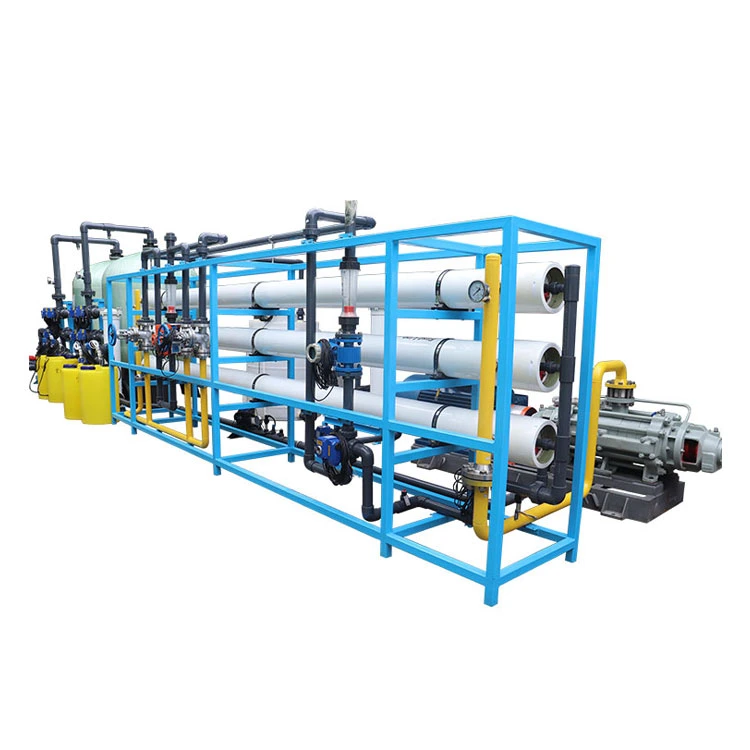 Large Scale 10000lph Solar Power Seawater Desalination Equipment Water Treatment Plant