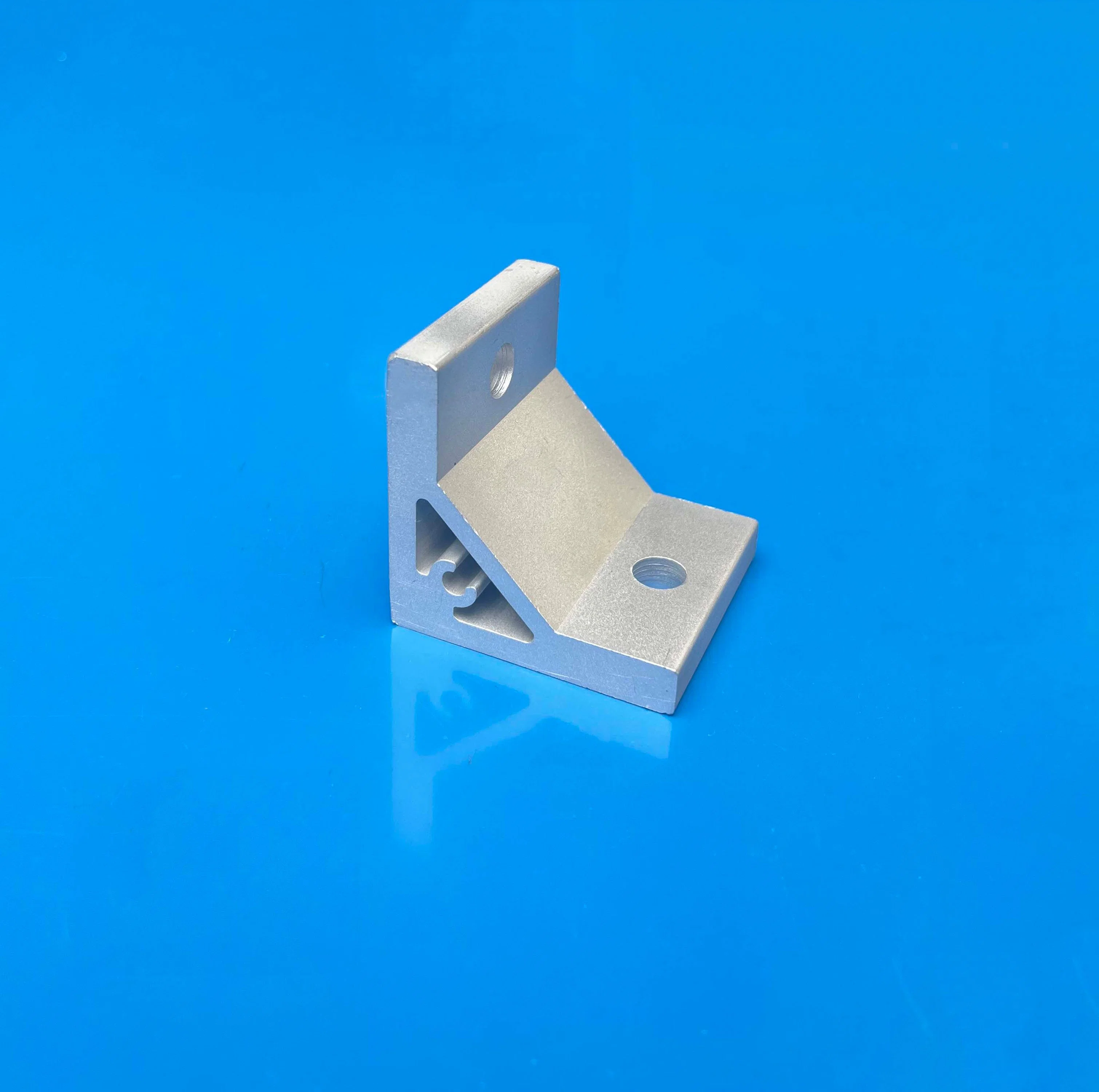 Two Hole Open Angle Connector Aluminum Bracket 60 80 90 100