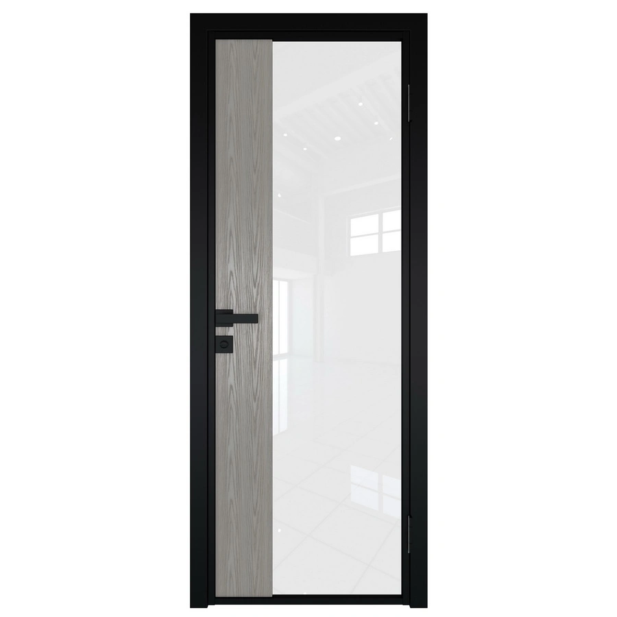 New Design Custom Color Popular Glass Double Hung Aluminium Side Door