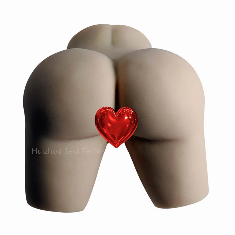 TPE silicone sexe Doll B-adultoys Vente en gros Realistic sexe Toy énorme Butt Masturbator mâle moitié corps amour Doll adultes produits Jiggly Usine d'origine de Jelly Hip