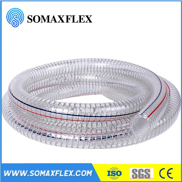 High quality/High cost performance PVC Clear Vinyl Tubing Food Grade PVC Water Hose RoHS Reach Grade Safety Plastic Hoses for Watering