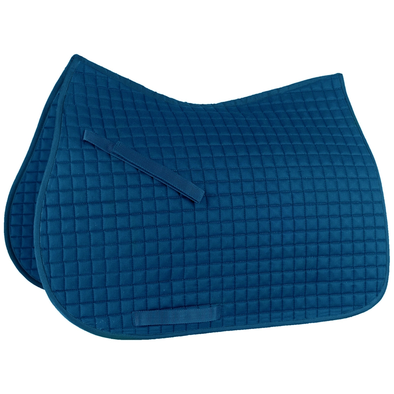 Customized Shape Polyester Fabric Comfortable Horse Gear Breathable Saddle Pad