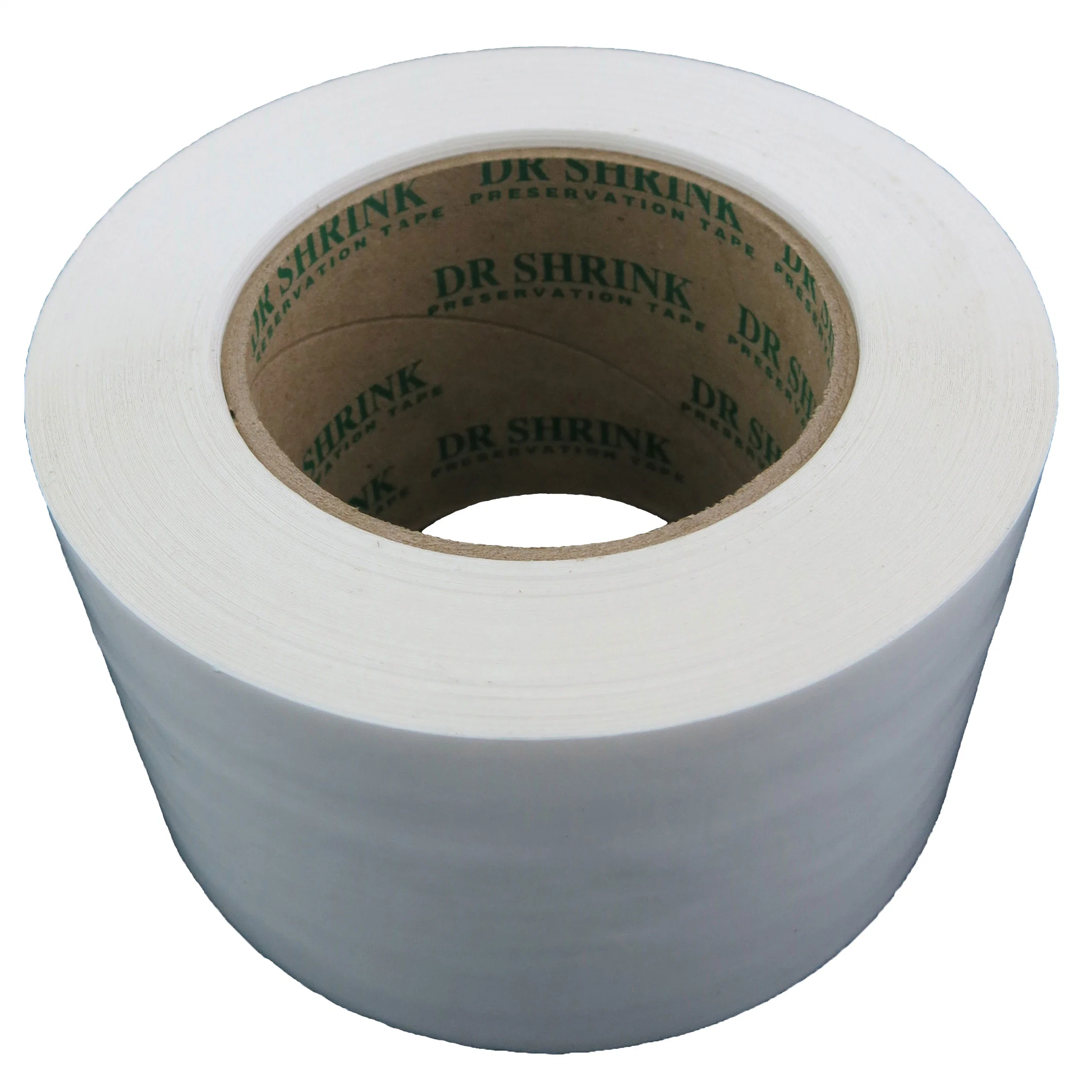 Factory Manufacturer White 4" X 108' Heat Shrink Tape Shrink Wrap Tape - 9 Mil Heat Shrink Tape