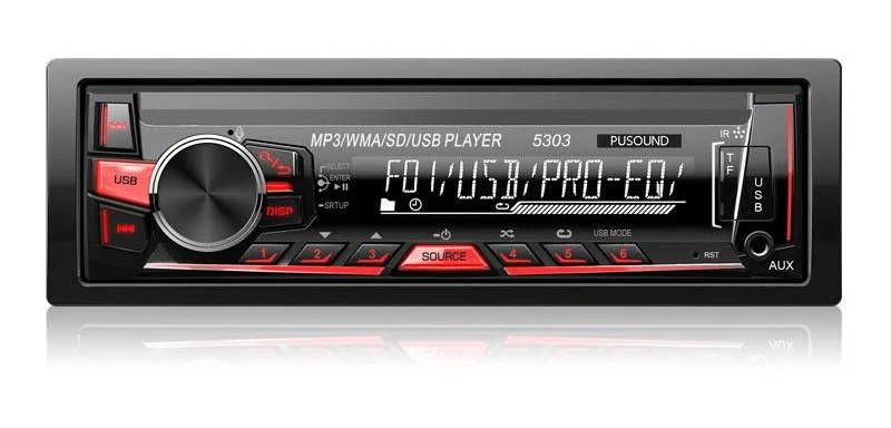 Voiture de gros de l'électronique audio de voiture Bluetooth radio FM de voiture lecteur MP3