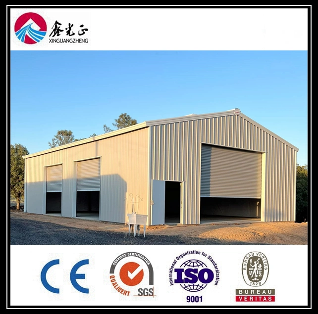 Steel Prefabricated Construction Building Material Industrial Factory Hangar Shed (BYSS-220617008)