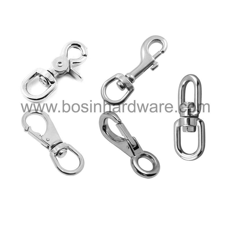 AISI Stainless Steel Snap Hook with Screw