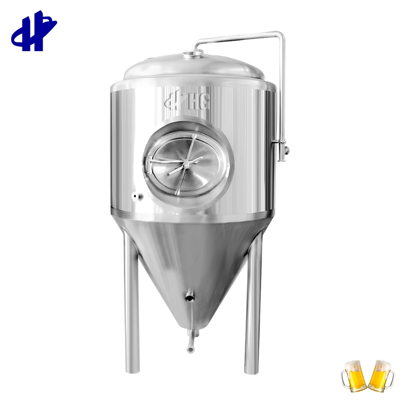 500L-200hl Stainless Steel Cool Jacketed Beer Fermenter Fermentation Tank with Insulation