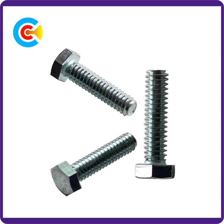 DIN/ANSI/BS/JIS Carbon-Steel/Stainless-Steel Hand Twist Flange Hexagonal Furniture/Kitchen/Cabinet Fixed Flange Screw