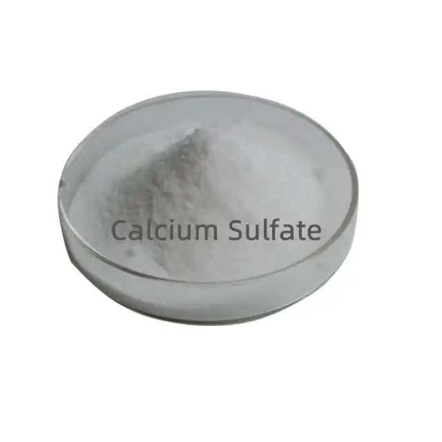 Wholesale 98% Food Grade Calcium Sulfate Powder with Low Price