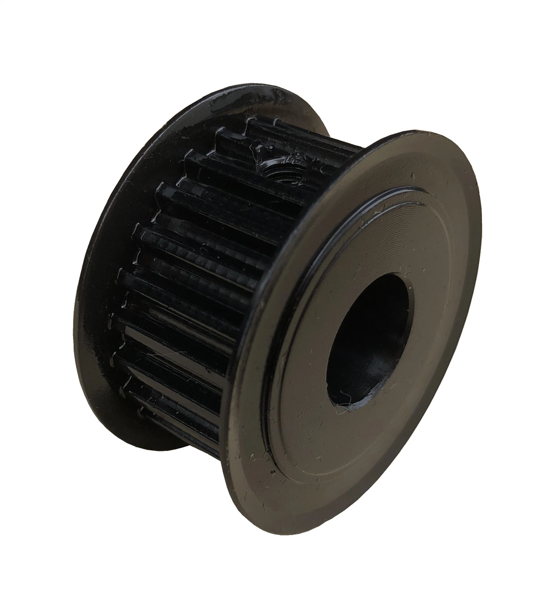 Steel Black Coating Surface Treatment Timing Belt Pulley